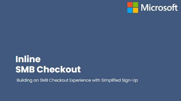 Inline  SMB Checkout